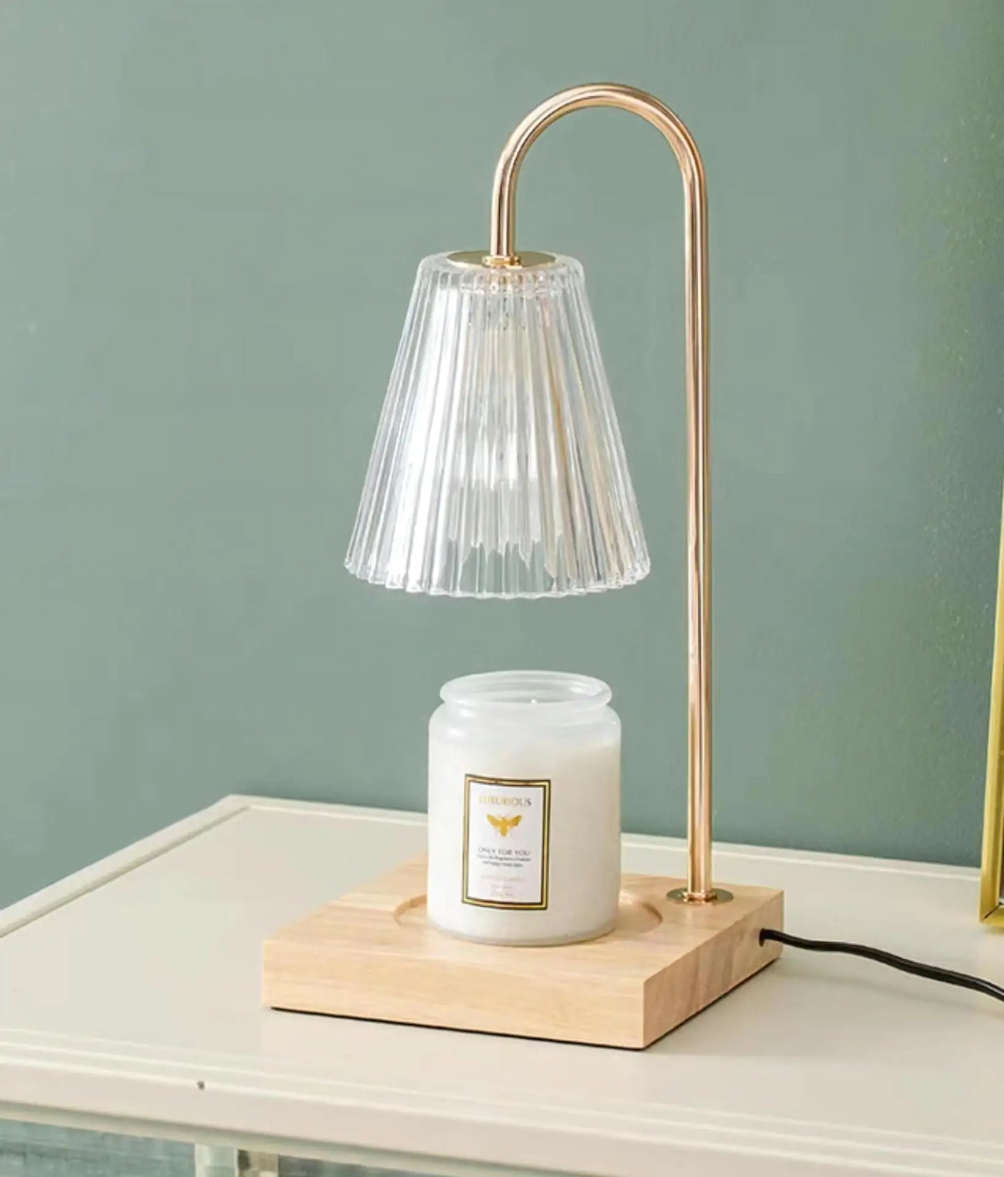 GlowMelt Retro Candle Warmer Lamp