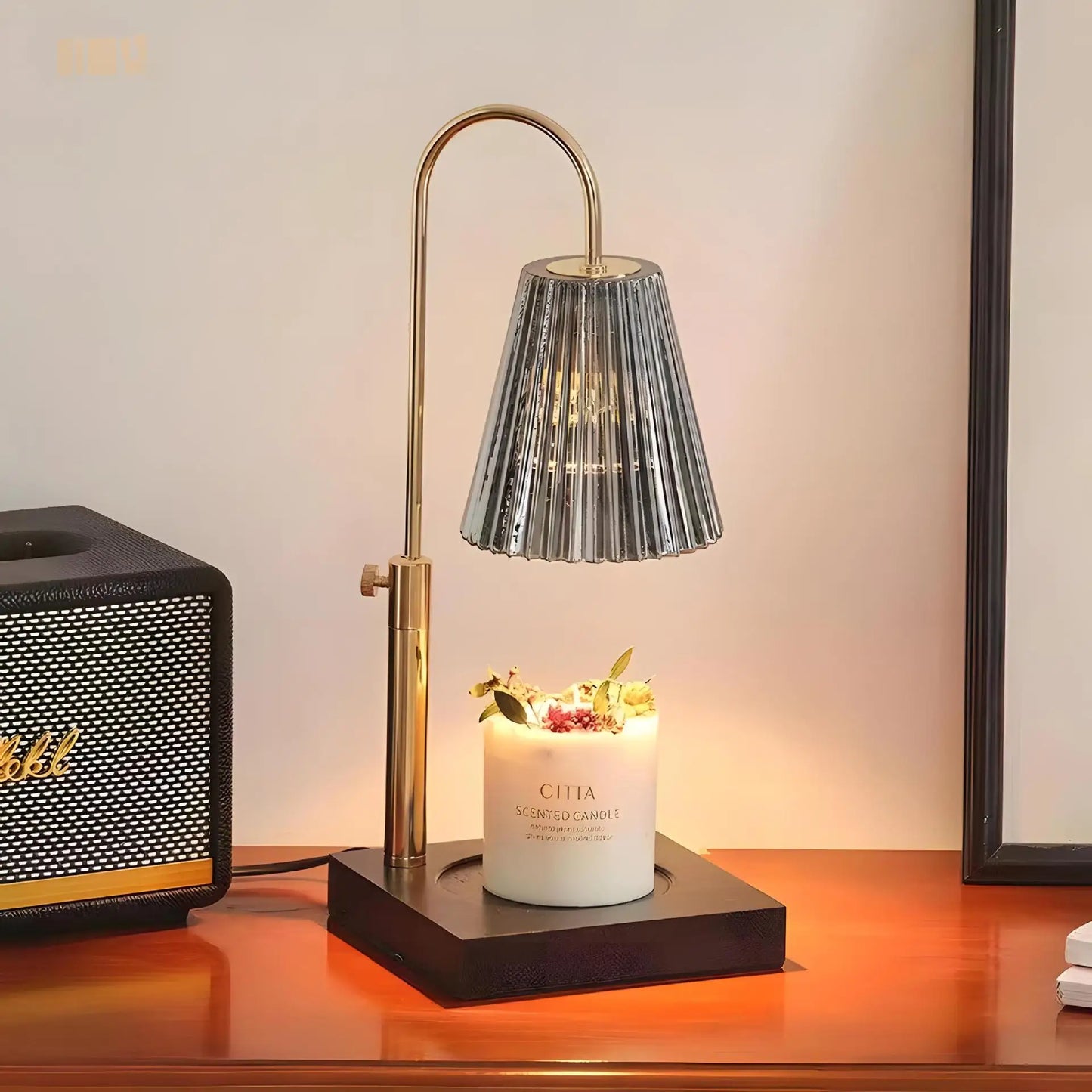 GlowMelt Retro Candle Warmer Lamp