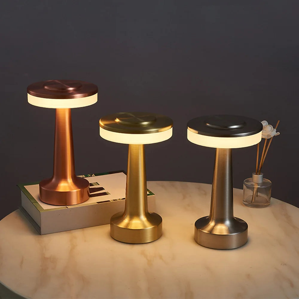 LuxeGlow Bedside Lamp