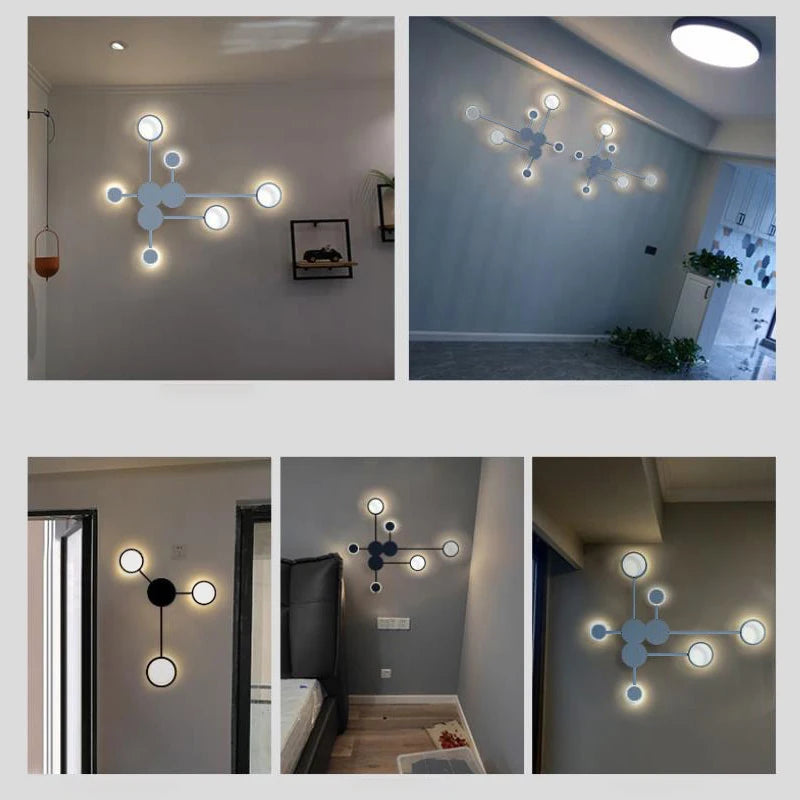 AtomicGlow™ Modern Wall Light