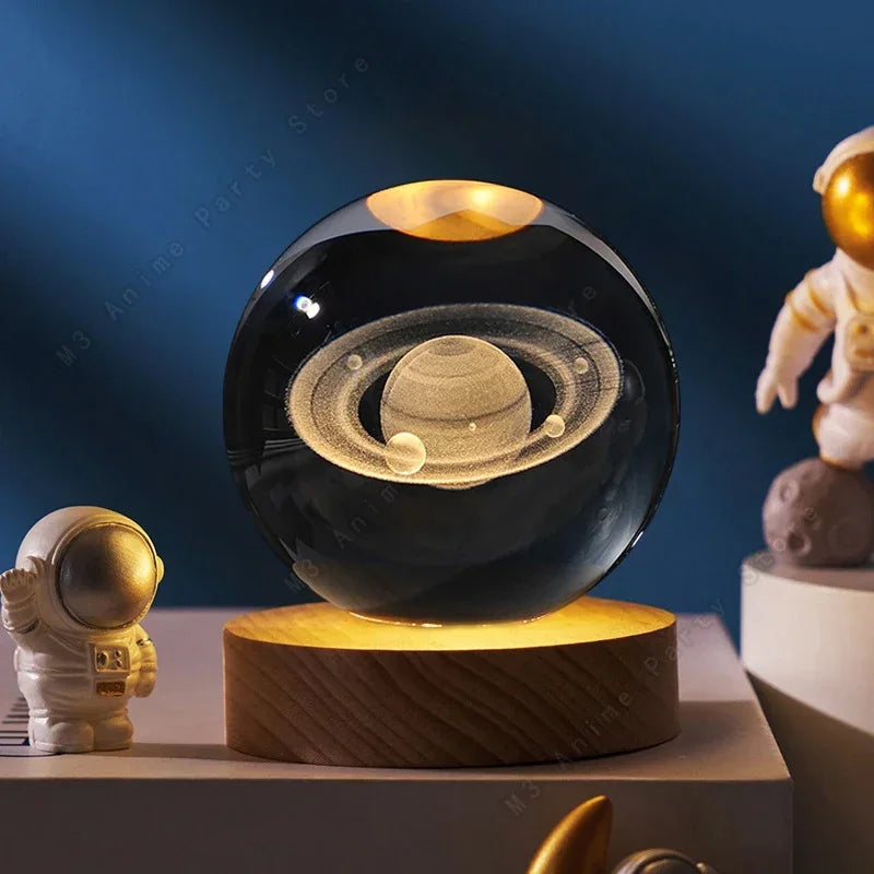 Crystal Sphere Night Light