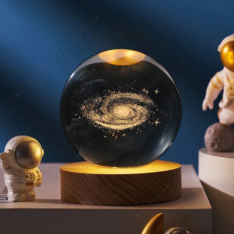 Crystal Sphere Night Light