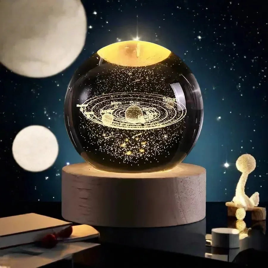 Crystal Sphere Night Light