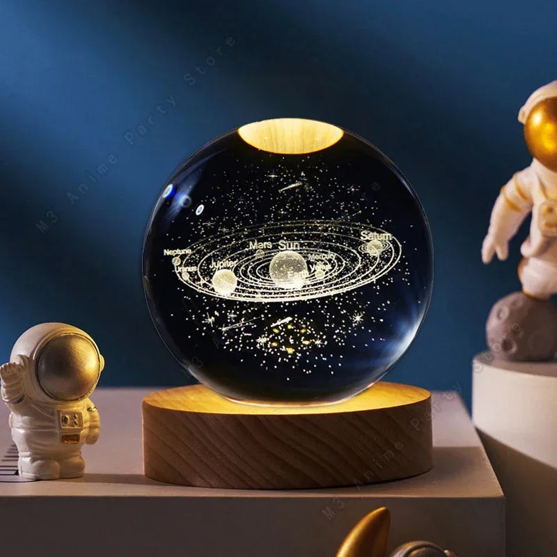 Crystal Sphere Night Light