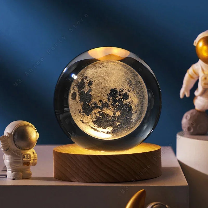 Crystal Sphere Night Light