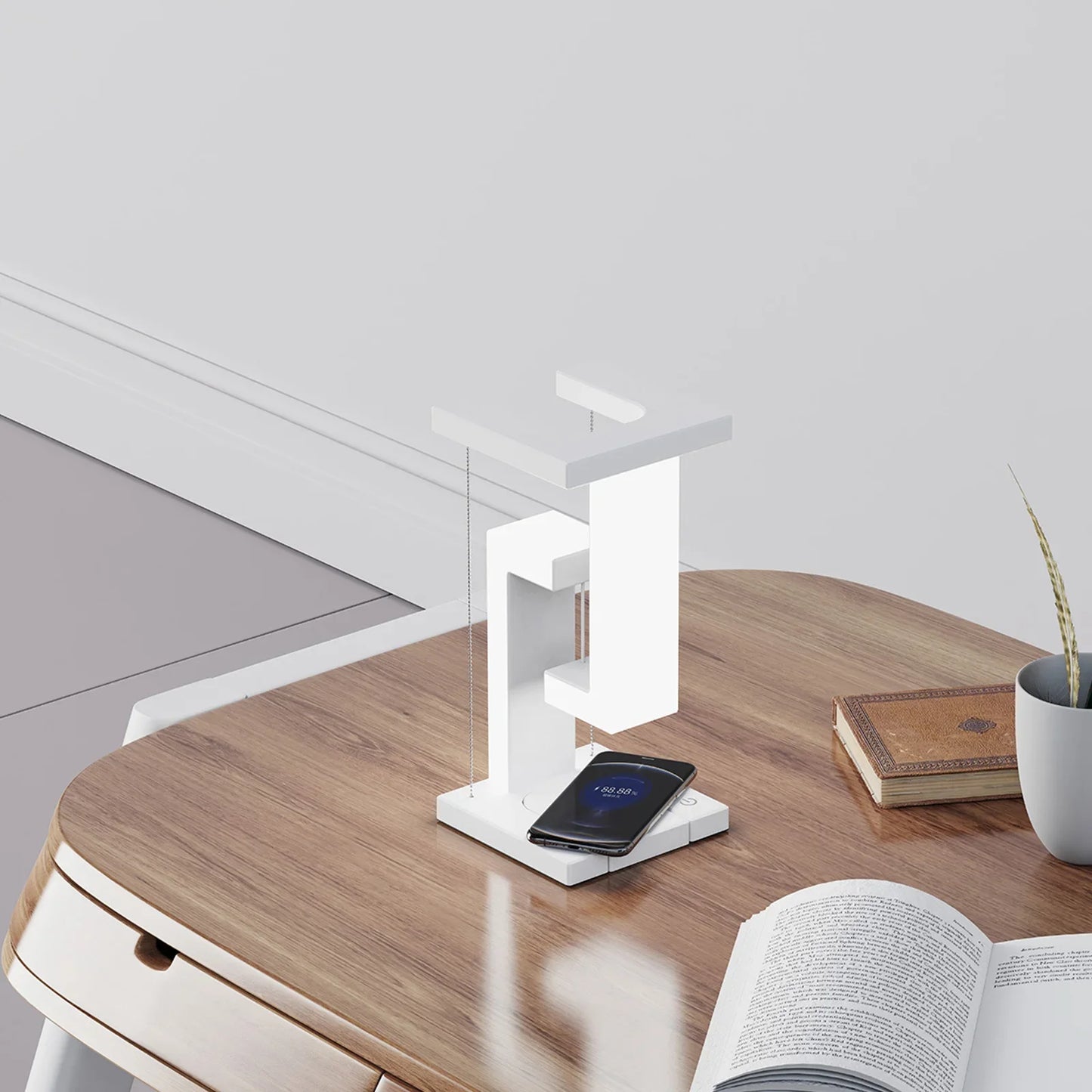 LumiFloat Wireless Charging Night Lamp