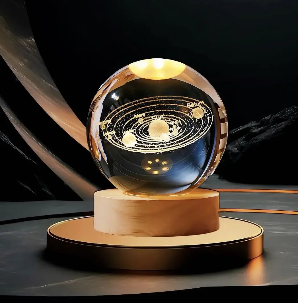 Crystal Sphere Night Light
