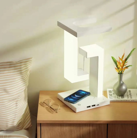 LumiFloat Wireless Charging Night Lamp